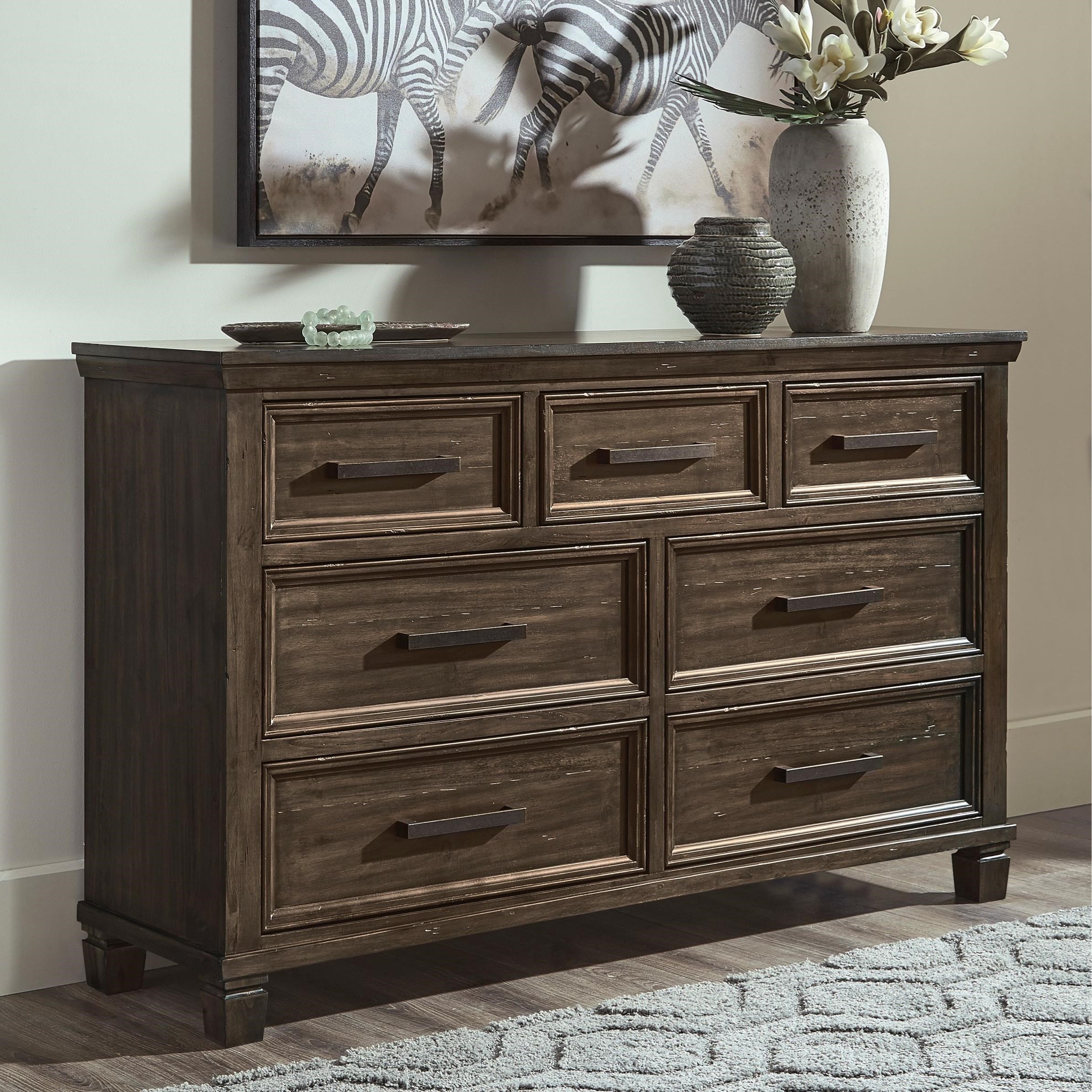 Signature Design by Ashley Johurst B76231 7Drawer Dresser Royal